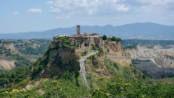 Włochy - miasta na tufie