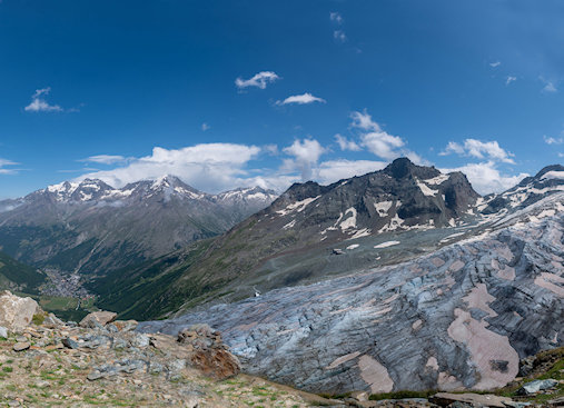 Widok z hotelu Do Campe