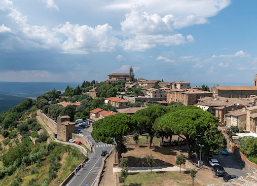Widok z hotelu Do Campe